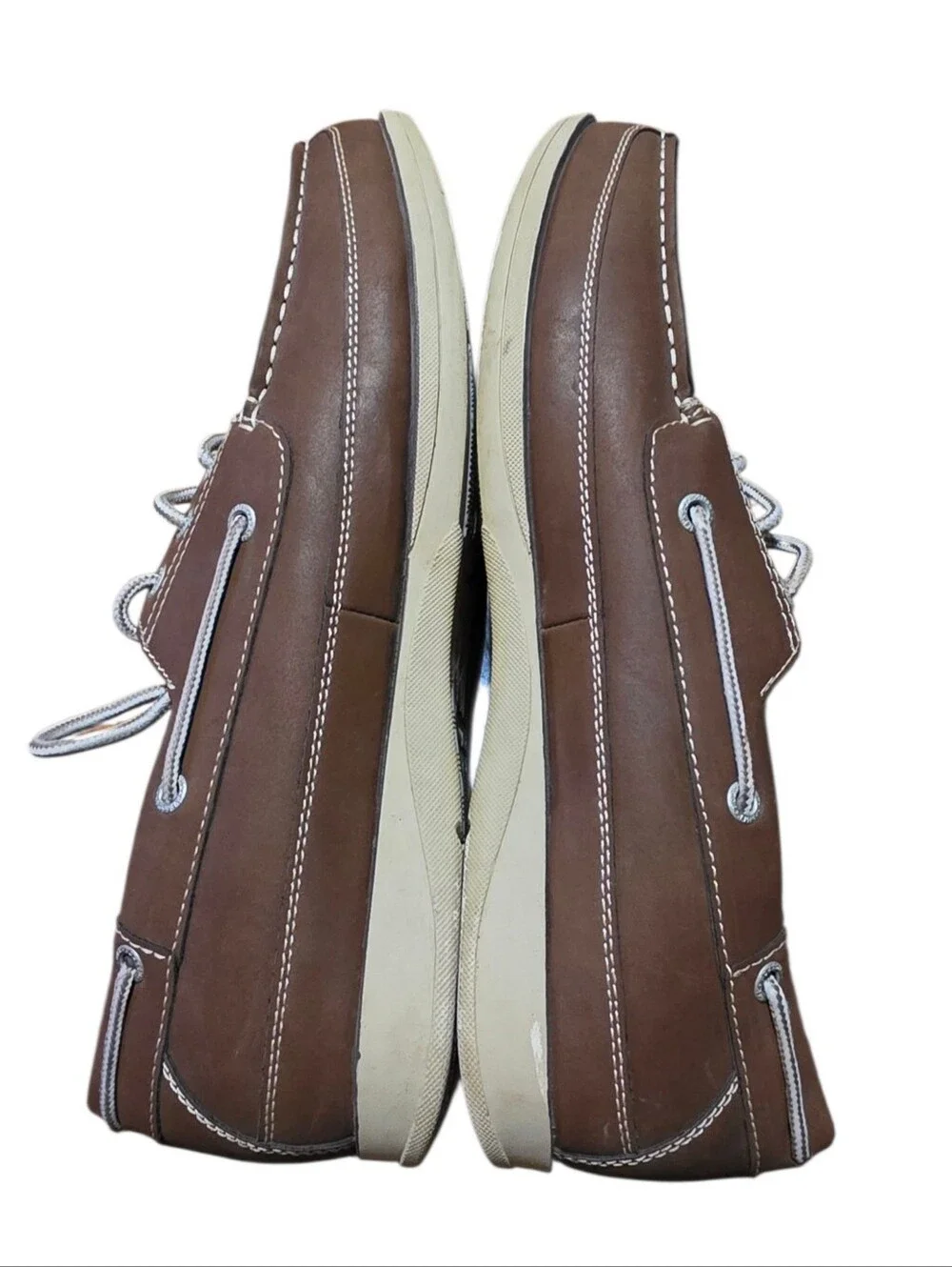 David Stone Boat Shoes Brown Size 11